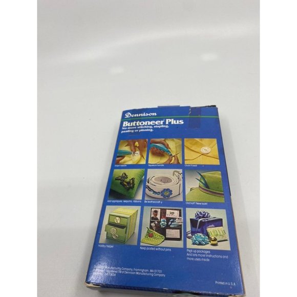 Vintage Dennison Buttoneer Plus 00-130 All Purpose Attacher - Picture 3 of 8